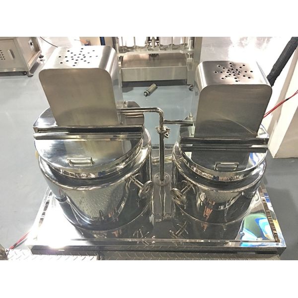 3 Layer Stainless Steel Vacuum Emulsifier Mixer With Upper Homogenizer