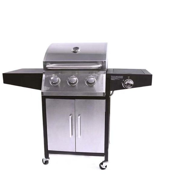 Quality Regulate Temperature Gas Grill Durable Multiple Oven BBQ Smoker for Outdoor Barbecue wholesale