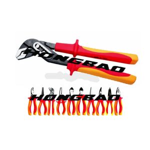 Cheap 9.5&quot; 1000 Volt Insulated Tool Set 5-Piece Kit D4 Heavy Duty Plumbing Tool Vde Water Pump Pliers for sale