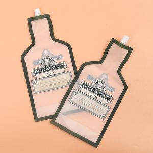 Cheap OPP Laminated Printing Stand Up Liquid Spout Pouch 60mic For Beverage for sale
