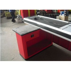 Grocery Store / Supemarket Conveyor Belt Checkout Counter Anti - Corrosion