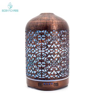 Household Cool Mist Ultrasonic Metal Aroma Diffuser