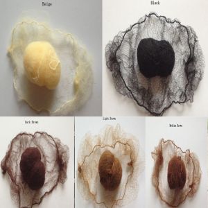 China Nylon Mesh Light / Heavy Wigs Disposable Hair Nets Invisible on sale