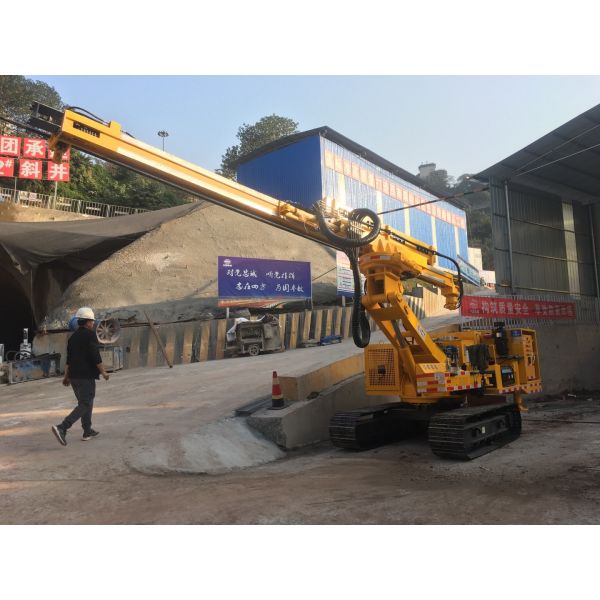 Rockbolt Anchor Drilling Rig Fully Hydraulic Anchoring Rig For Water Conservancy