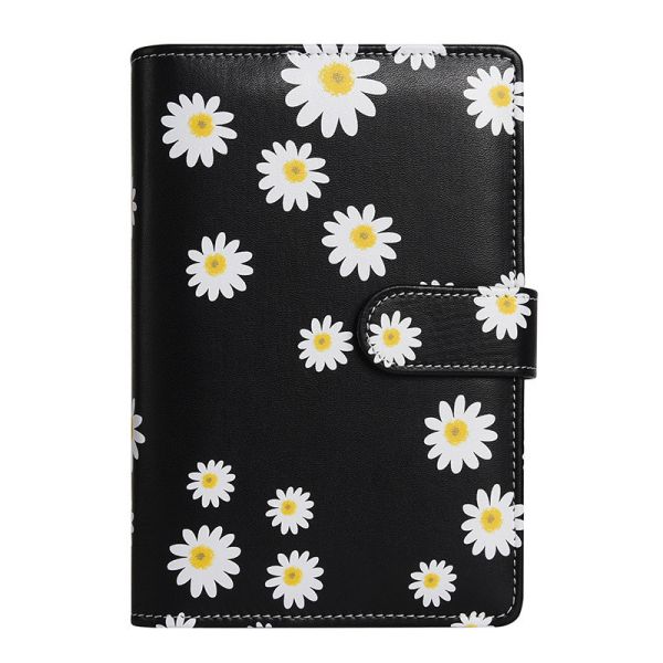 Money Saving Stuffing Planner Notebook Cover with Printed PU Leather Budget