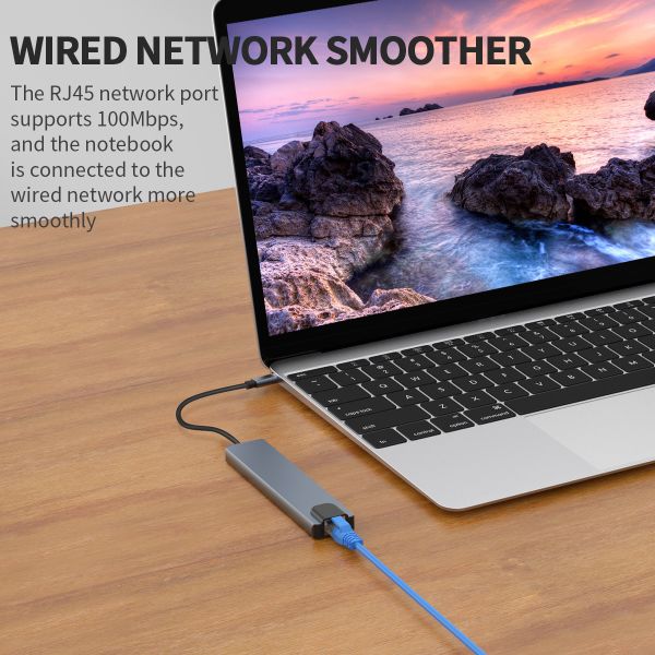 Speedy Data Transfer Aluminum Memory Card Reader Fast Hub / Memory Card Hub with Charming Style