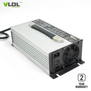 ROHS 48 Volt Lead Acid Battery Charger Three Steps Charging Light Weight