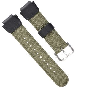 Luxury 20mm Canvas Strap Watch Band sailcloth With Extenders