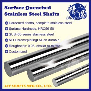 China sus400 series stainless steel hard shaft stable transmission shaft with high straightness diameter 3mm-30mm on sale