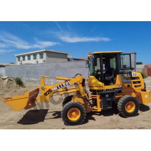 Cheap Small Compact Wheel Loaders Mechanical Joystick 28 km/h for sale