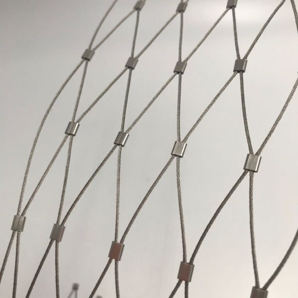 Quality High Safety Stainless Steel Balustrade Mesh , Child Proof Netting For Stairs wholesale