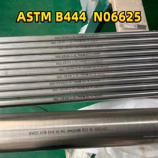 UNS N06625 Seamless Pipe ASTM B444 Nickel Alloy Inconel 625 Corrosion Resistant