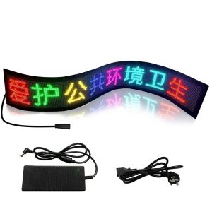 Cheap Screen Scrolling Advertising Bluetooth Display Shopping Mall Flexible LED Matrix Panel for sale