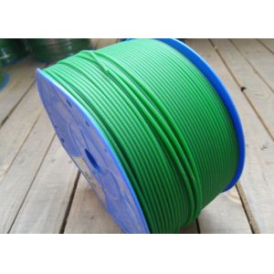 Cheap 3mm green color and orange color Diameter Industrial transmission PU Polyurethane Round Belt cord for sale