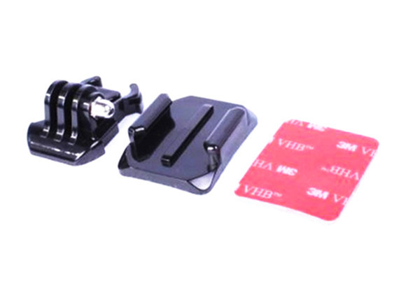 Go Pro Buckle Basic Mount Helmet Curved Surface Attachment 3M Sticker For GoPro