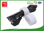 Hook loop Double Sided Roll for Computer cord wrap , 25m / roll