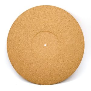 Cheap 12in Cork Turntable Platter Mat, Non Slip Anti Static Cork Record Mat Pad for Records for sale