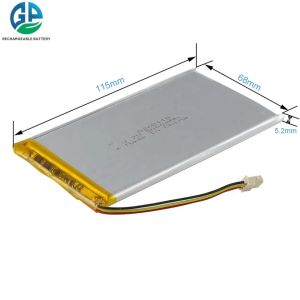 6062114 Lithium Ion Polymer Battery Pack 3.7V 4500mAh 3.7 V Li Poly Rechargeable
