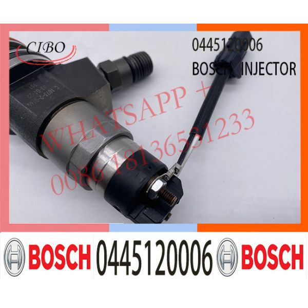 0445120006 Bosch Diesel Fuel injector 0445120006 for Mitsubishi 6m70 6M60 ME355278 107755-0065