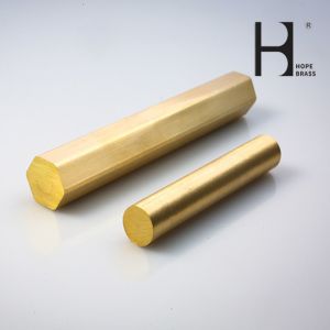 High Density Rustproof Brass Round Bar , 5m Long Copper Alloy Rods