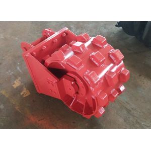 Replaceable Sheep Foot Roller For Excavator Step Design