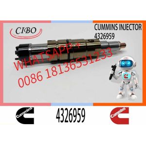 Genuine Cummins diesel engine 4326959 ISZ QSZ Injector 4326959 1881565 2031835