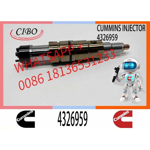 Genuine Cummins diesel engine 4326959 ISZ QSZ Injector 4326959 1881565 2031835