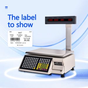 SHW-TMB Label Printing Weighing Scale with 10%-95% Work Humidity and 1/3000