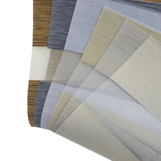 425GSM Zebra Blinds Fabric with 1 Roll MOQ and Customizable Color for Office or