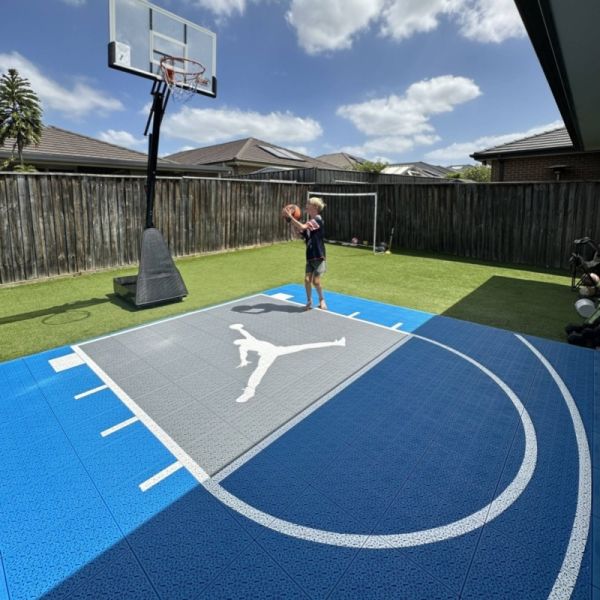 Quality All weather Pp Modular Outdoor Basketball Court Floor Easy Installed Adjustable Interlocking wholesale