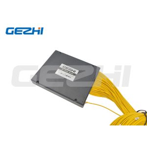 OEM 1x64 G657A1 SC/APC Optical Fiber PLC Splitter ABS Module Box Type