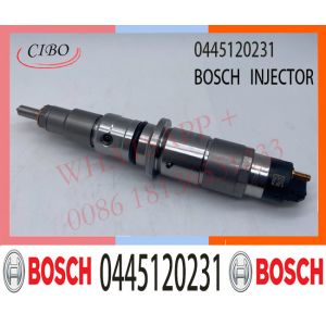 China 0445120231 0445120059 0986435597 Diesel Engine Fuel Injector 6754-11-3011 6156-11-3100 For QSB6.7/PC200-8 on sale