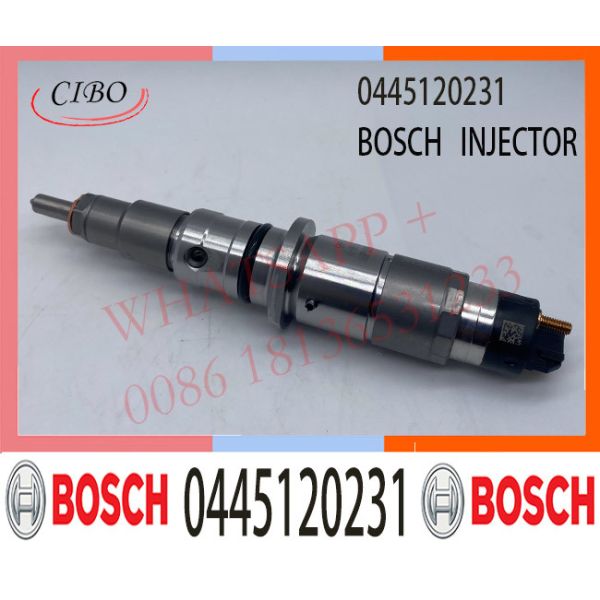 0445120231 0445120059 0986435597 Diesel Engine Fuel Injector 6754-11-3011 6156