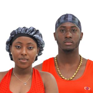 Custom Made Satin Spandex Fashionable Durag And Bonnet