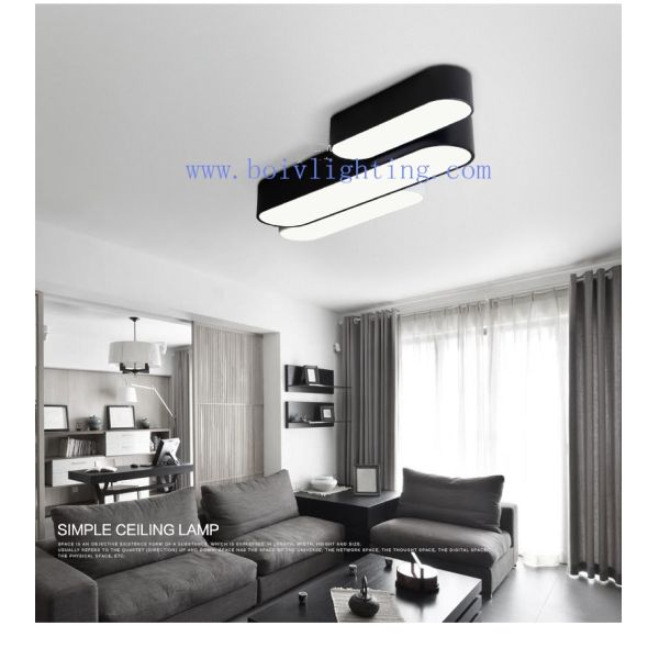 Irregular Geometric Design LED Mount Light Home Lighting Ceiling Lamp Lights