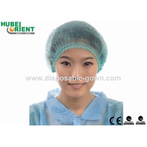 ISO13485 Nonwoven Disposable Round Cap With Double Elastic
