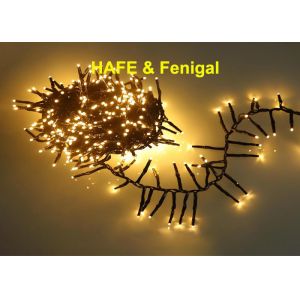 Cheap 14.5m Lit Length 1000L Led Cluster Christmas Lights 8 Functions for sale