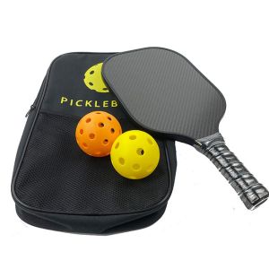 Sports Pickleball Racquet Customized 3k Carbon Fiber Pickleball Paddle