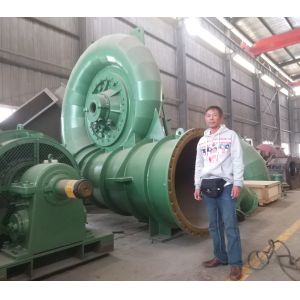 0.96 M Runner Diameter Inlet Guide Vane Turbine Replacement Parts for and Performance