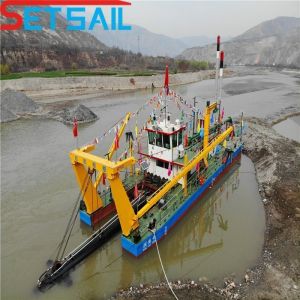 12 Inch Cutter Suction Dredger Used for Sand Extraction in River Total Height 2