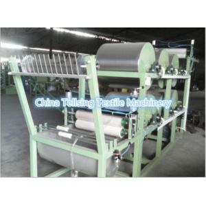 Cheap top quality 6 cylinders finishing and starching machine for woven ribbon, elastic webbing,belt China factory Tellsing for sale
