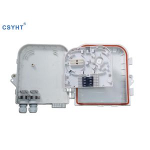 FTTH Gpon Network 8 Cores Outdoor Terminal Box With 1X8 Fiber Optic PLC Splitter