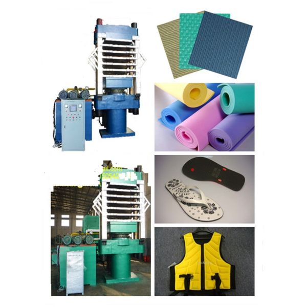 Automatic EVA Foaming Press with PLC Control Energy-Saving Features and Customizable Vulcanizing Parameters