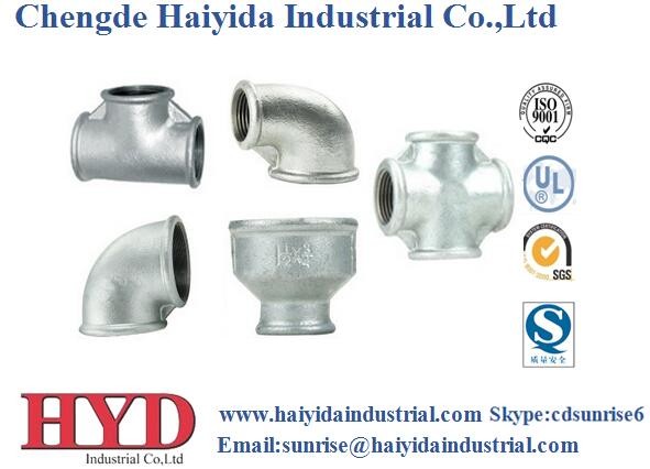 Quality BEADED G.I pipe fitting cast iron wholesale