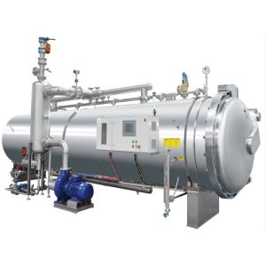 China Horizontal Structure Water Spray Type Sterilization Retort for Packaged Food & Canned Food on sale