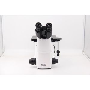 Trinocular Head Metallurgical Optical Microscope 4 Holes Nosepiece Three Layer