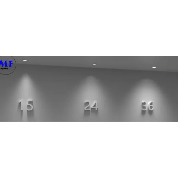 Factory Price 7W 12W 20W Alu. PC Anti Glare IP40 Round Recessed Light Spotlight Ceiling Mounted Down Light for Home Furnishing Corridor Public Areas