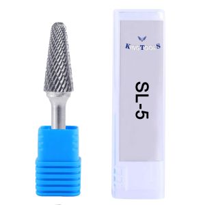 Free Sample Rotari Power Tool Parts 6mm Tree Shape Double Cut End Grinding Die