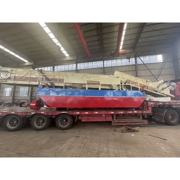 10 Cubic Meters 88kw Eco Harvester Aquatic Weed Harvester For River Waterweed Harvesting