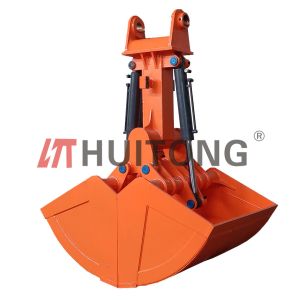 Customized 35Ton Excavator Clamshell Bucket Construction Machinery Attachment